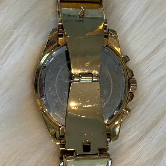 Michael Kors Watch - Goldtone with Roman Numerals - Picture 9 of 11